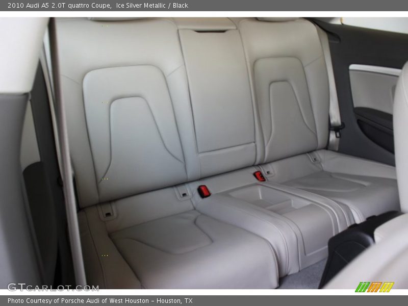 Ice Silver Metallic / Black 2010 Audi A5 2.0T quattro Coupe