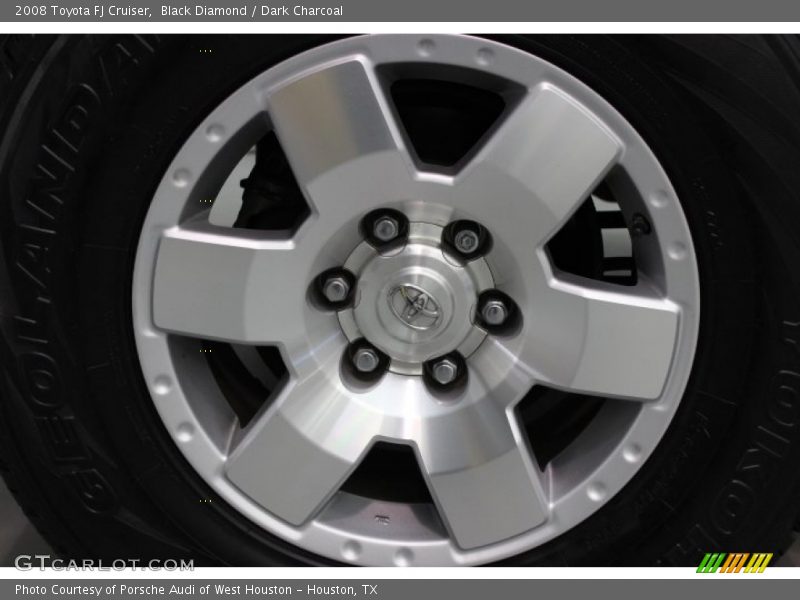 Black Diamond / Dark Charcoal 2008 Toyota FJ Cruiser