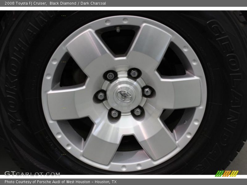 Black Diamond / Dark Charcoal 2008 Toyota FJ Cruiser