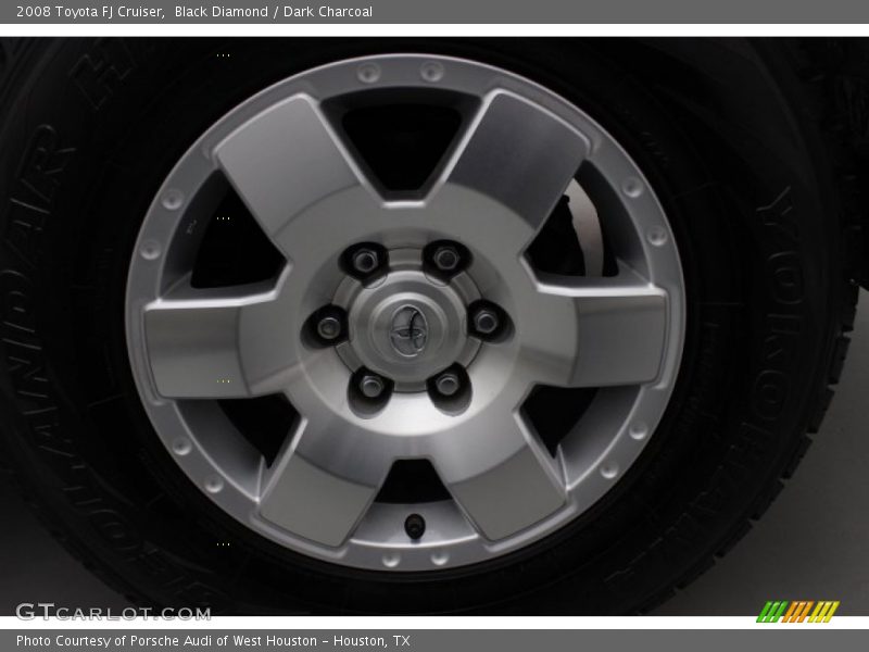 Black Diamond / Dark Charcoal 2008 Toyota FJ Cruiser