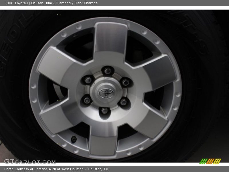 Black Diamond / Dark Charcoal 2008 Toyota FJ Cruiser