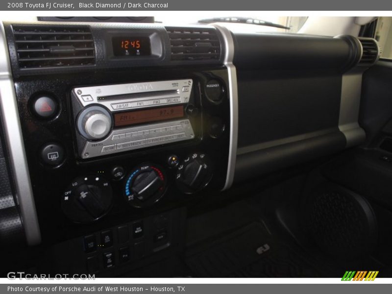Black Diamond / Dark Charcoal 2008 Toyota FJ Cruiser