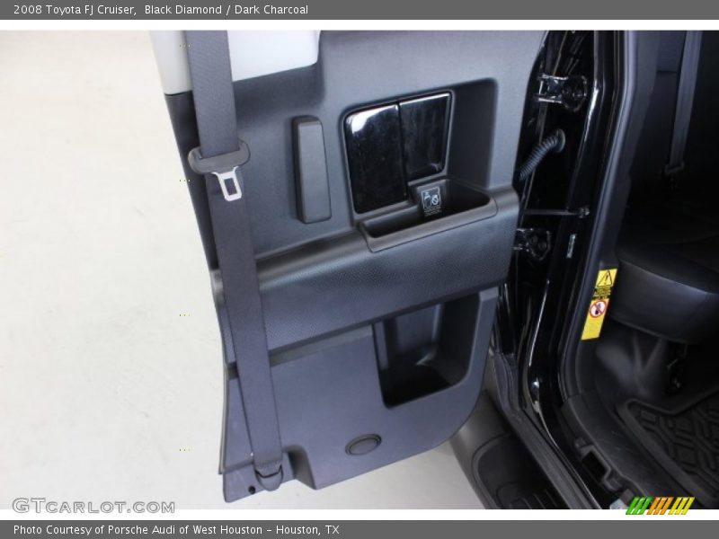 Black Diamond / Dark Charcoal 2008 Toyota FJ Cruiser
