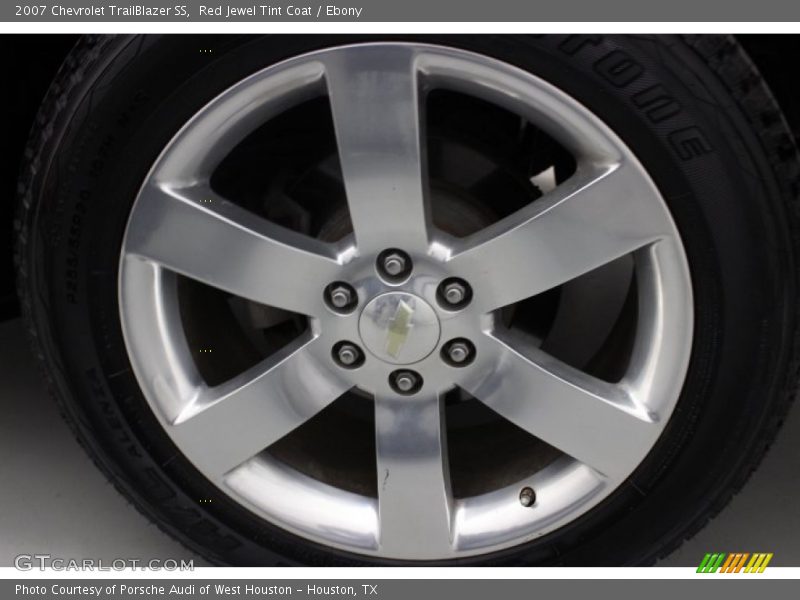 Red Jewel Tint Coat / Ebony 2007 Chevrolet TrailBlazer SS