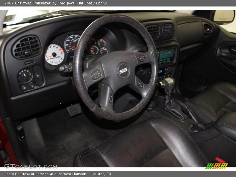 Red Jewel Tint Coat / Ebony 2007 Chevrolet TrailBlazer SS