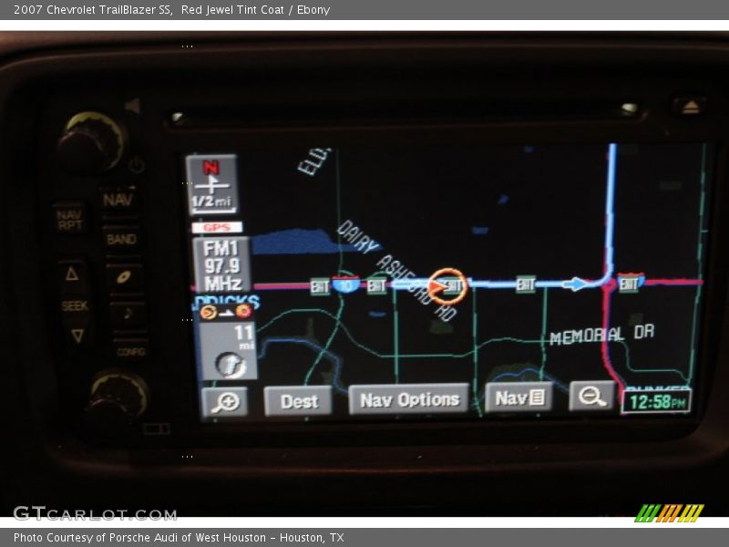 Red Jewel Tint Coat / Ebony 2007 Chevrolet TrailBlazer SS