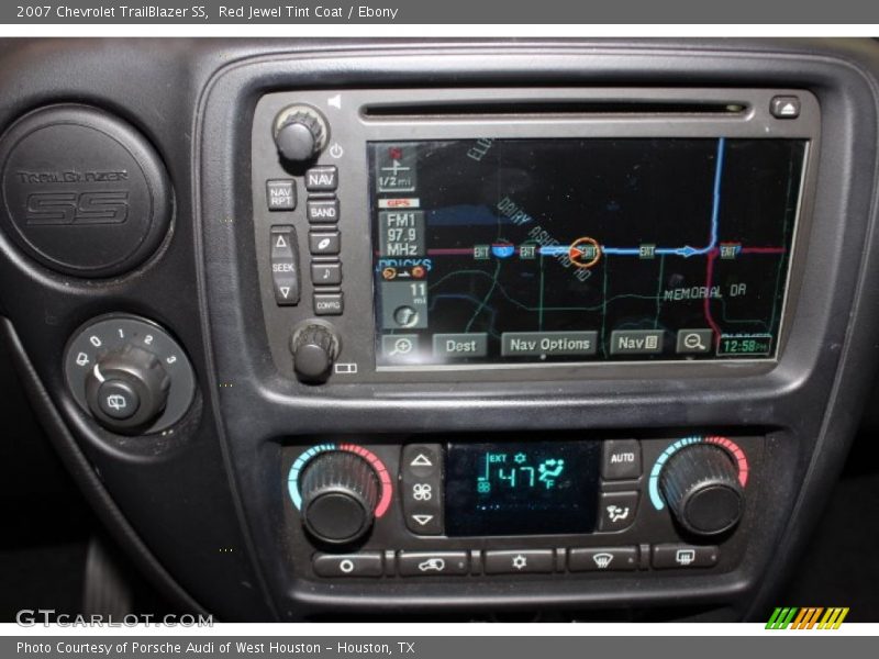 Red Jewel Tint Coat / Ebony 2007 Chevrolet TrailBlazer SS