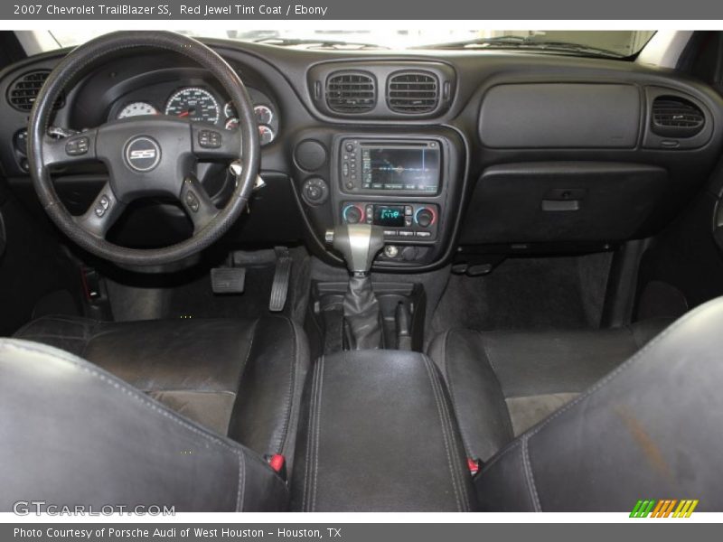 Red Jewel Tint Coat / Ebony 2007 Chevrolet TrailBlazer SS