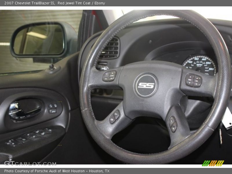 Red Jewel Tint Coat / Ebony 2007 Chevrolet TrailBlazer SS