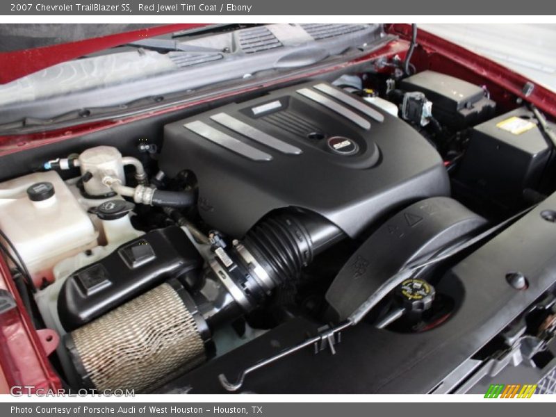 Red Jewel Tint Coat / Ebony 2007 Chevrolet TrailBlazer SS