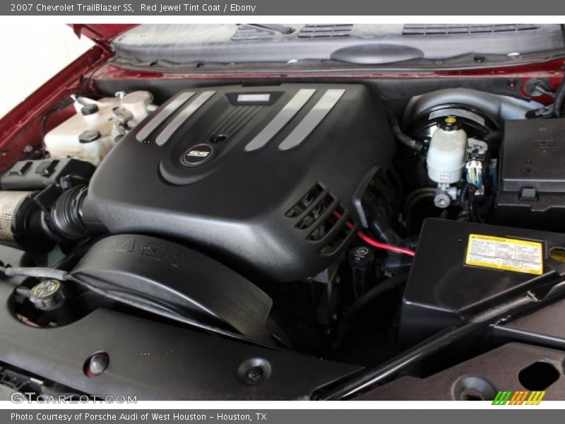 Red Jewel Tint Coat / Ebony 2007 Chevrolet TrailBlazer SS