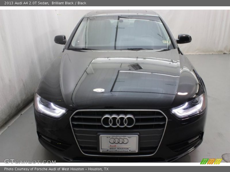 Brilliant Black / Black 2013 Audi A4 2.0T Sedan