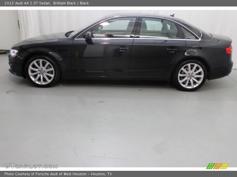 Brilliant Black / Black 2013 Audi A4 2.0T Sedan