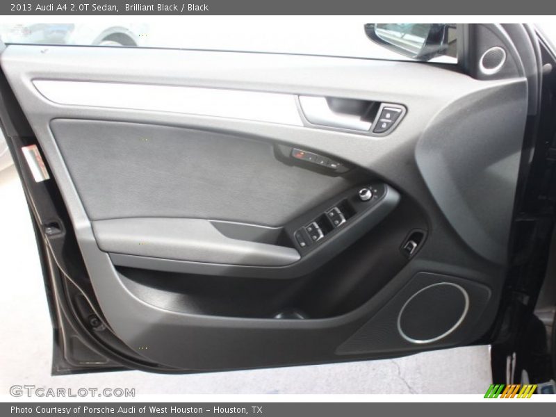 Brilliant Black / Black 2013 Audi A4 2.0T Sedan