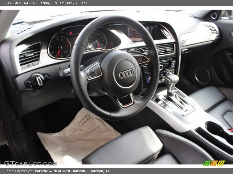 Brilliant Black / Black 2013 Audi A4 2.0T Sedan