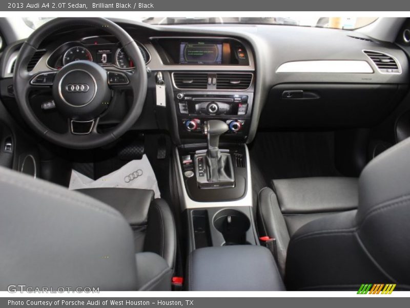 Brilliant Black / Black 2013 Audi A4 2.0T Sedan