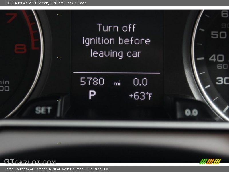 Brilliant Black / Black 2013 Audi A4 2.0T Sedan