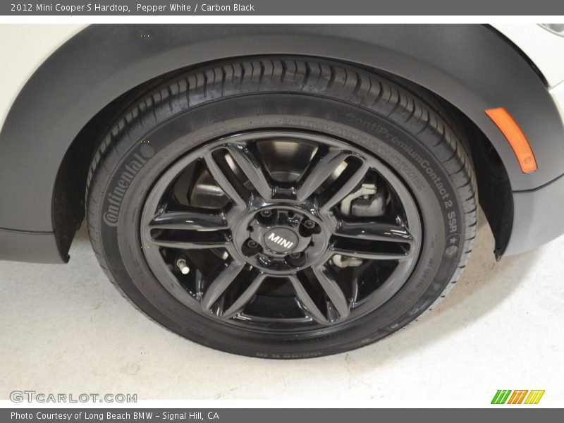 Pepper White / Carbon Black 2012 Mini Cooper S Hardtop