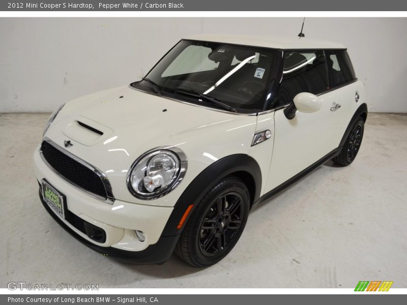 Pepper White / Carbon Black 2012 Mini Cooper S Hardtop