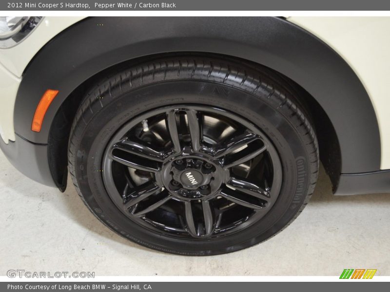 Pepper White / Carbon Black 2012 Mini Cooper S Hardtop