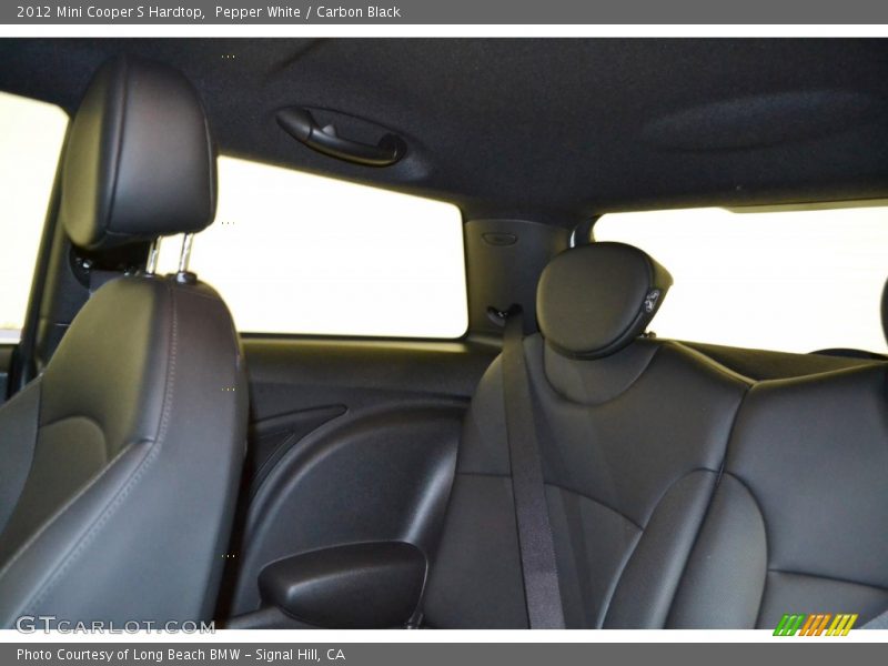 Pepper White / Carbon Black 2012 Mini Cooper S Hardtop