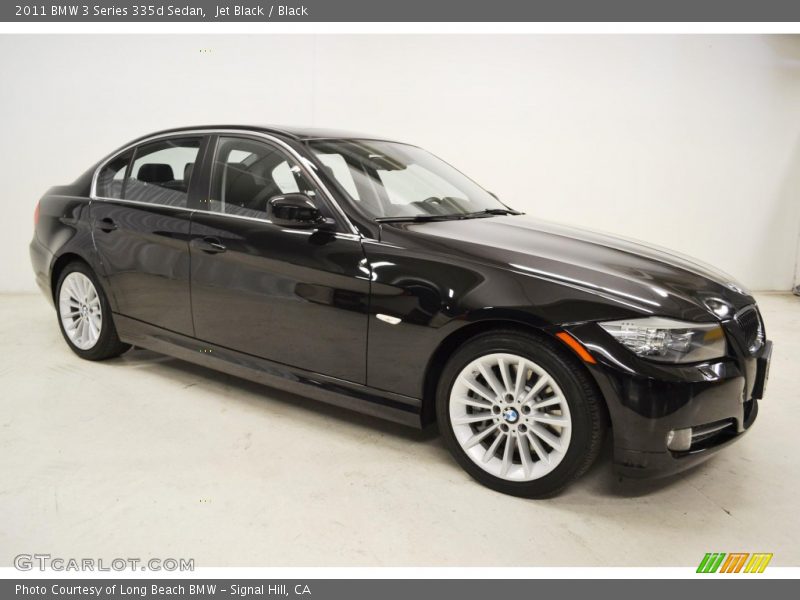 Jet Black / Black 2011 BMW 3 Series 335d Sedan