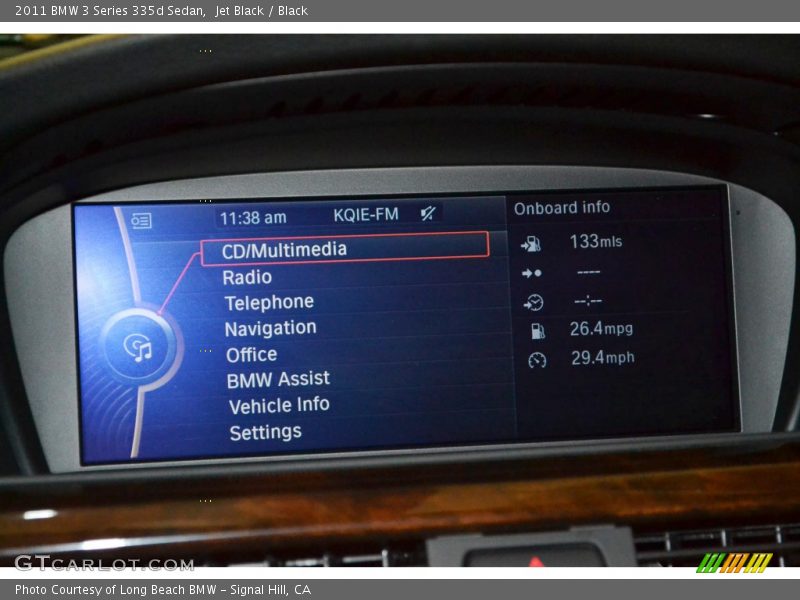 Jet Black / Black 2011 BMW 3 Series 335d Sedan