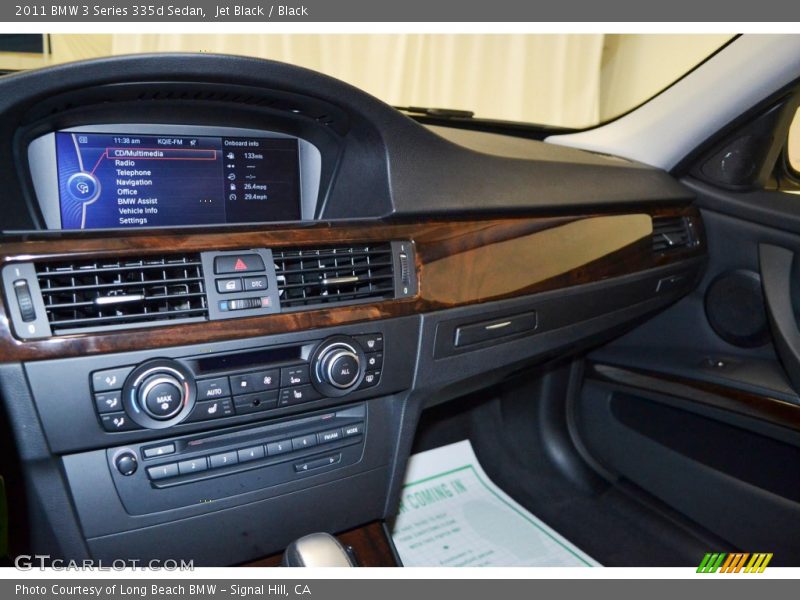 Jet Black / Black 2011 BMW 3 Series 335d Sedan