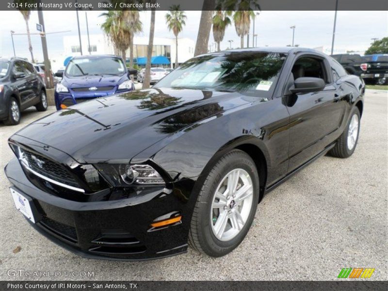 Black / Charcoal Black 2014 Ford Mustang V6 Coupe