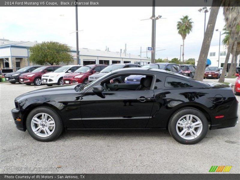 Black / Charcoal Black 2014 Ford Mustang V6 Coupe