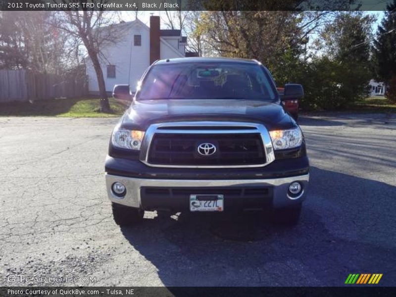 Black / Black 2012 Toyota Tundra SR5 TRD CrewMax 4x4