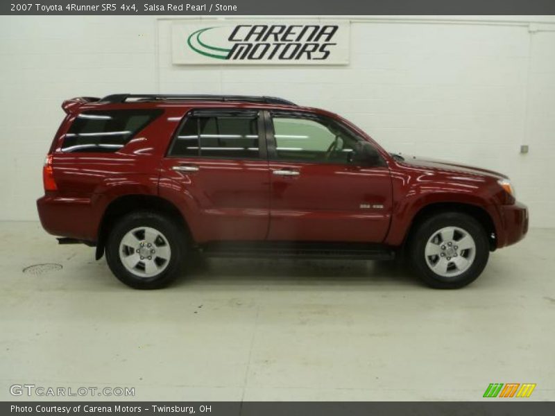 Salsa Red Pearl / Stone 2007 Toyota 4Runner SR5 4x4