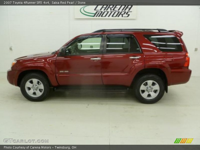 Salsa Red Pearl / Stone 2007 Toyota 4Runner SR5 4x4