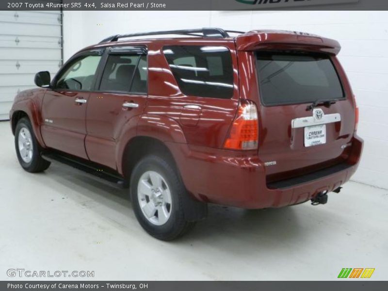 Salsa Red Pearl / Stone 2007 Toyota 4Runner SR5 4x4