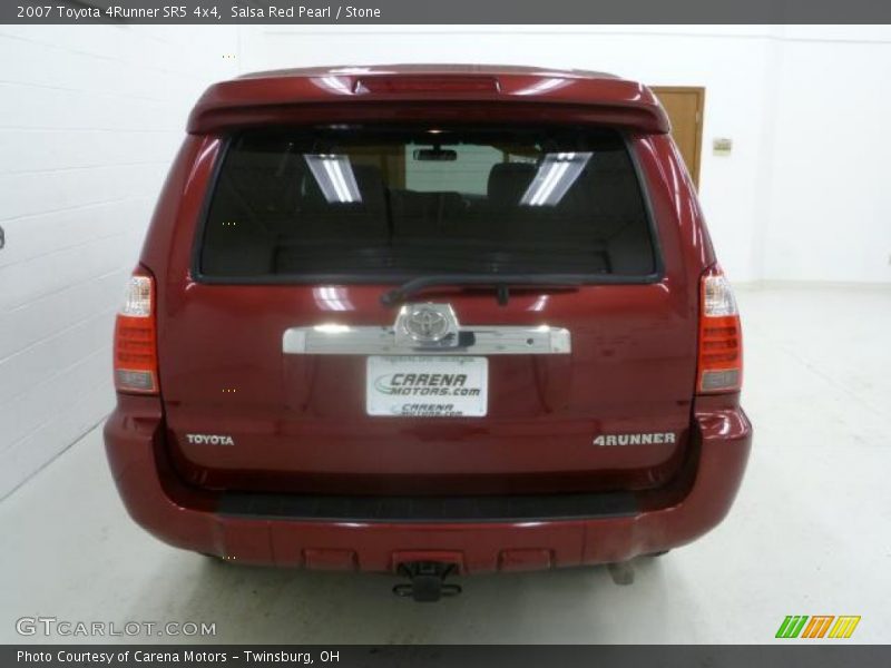 Salsa Red Pearl / Stone 2007 Toyota 4Runner SR5 4x4