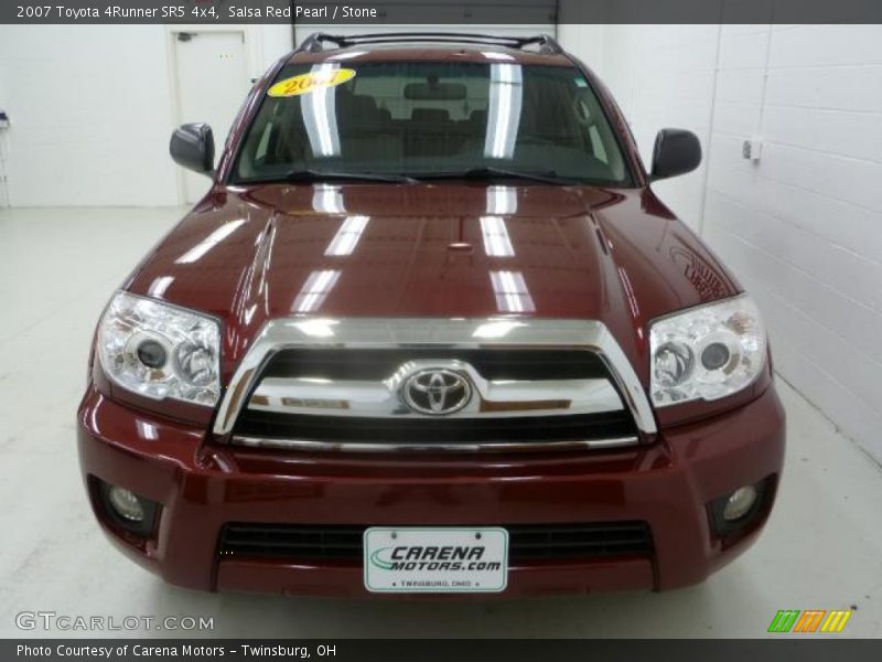 Salsa Red Pearl / Stone 2007 Toyota 4Runner SR5 4x4