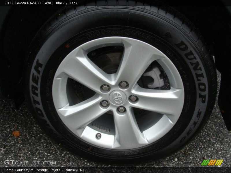 Black / Black 2013 Toyota RAV4 XLE AWD