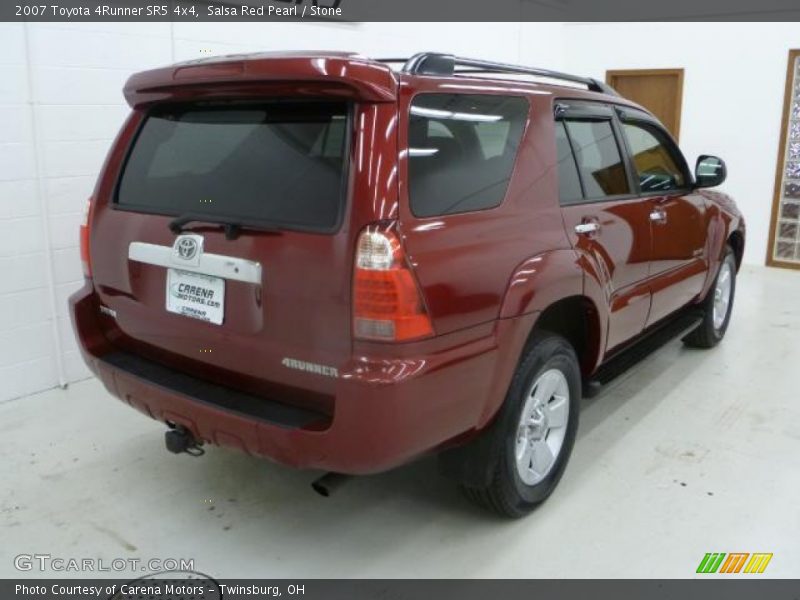 Salsa Red Pearl / Stone 2007 Toyota 4Runner SR5 4x4