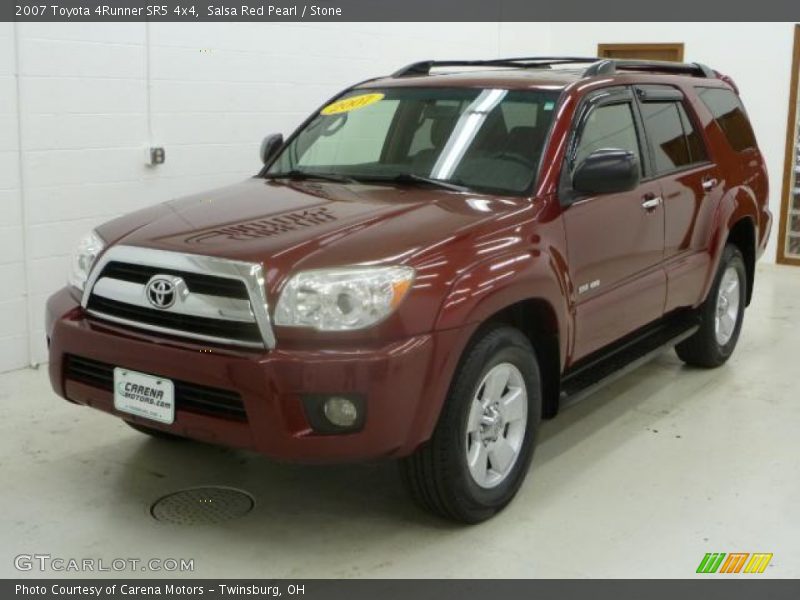 Salsa Red Pearl / Stone 2007 Toyota 4Runner SR5 4x4