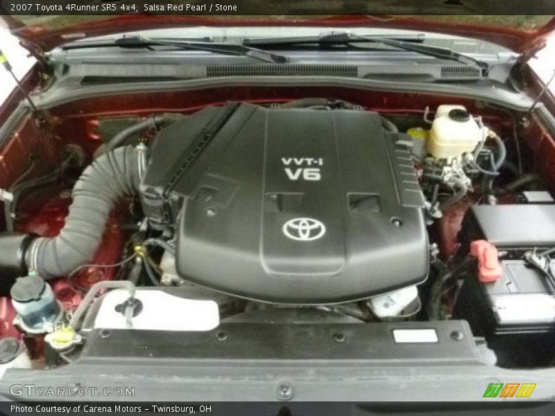 Salsa Red Pearl / Stone 2007 Toyota 4Runner SR5 4x4