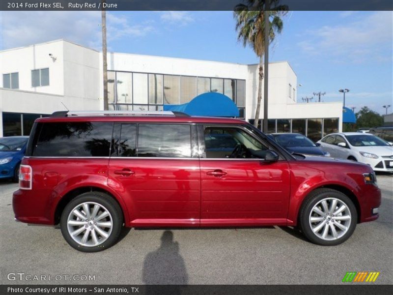  2014 Flex SEL Ruby Red