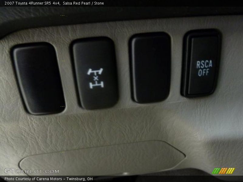 Salsa Red Pearl / Stone 2007 Toyota 4Runner SR5 4x4