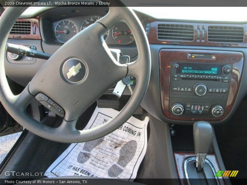 Mocha Bronze Metallic / Ebony 2009 Chevrolet Impala LT