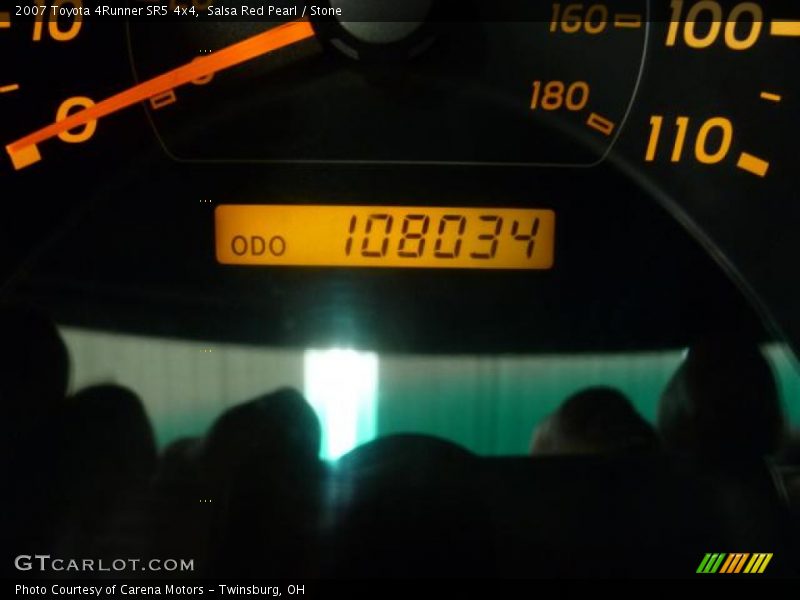Salsa Red Pearl / Stone 2007 Toyota 4Runner SR5 4x4