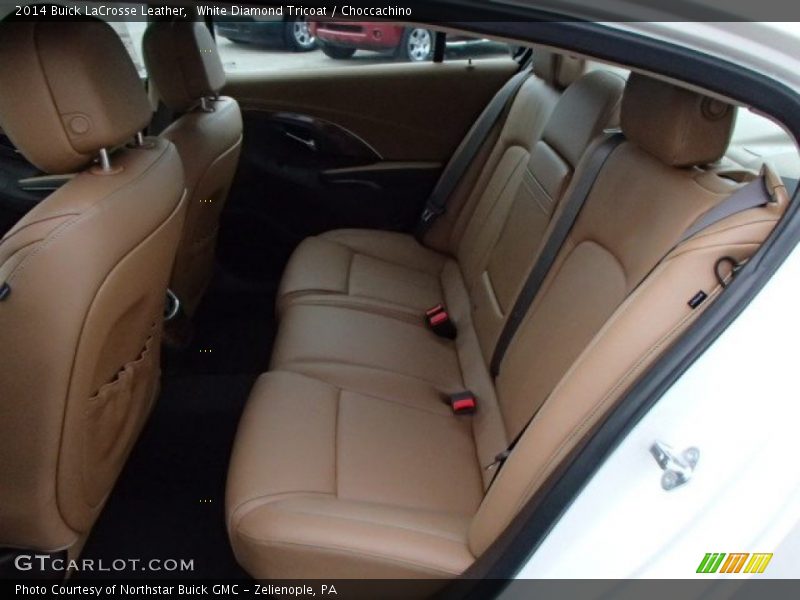 White Diamond Tricoat / Choccachino 2014 Buick LaCrosse Leather
