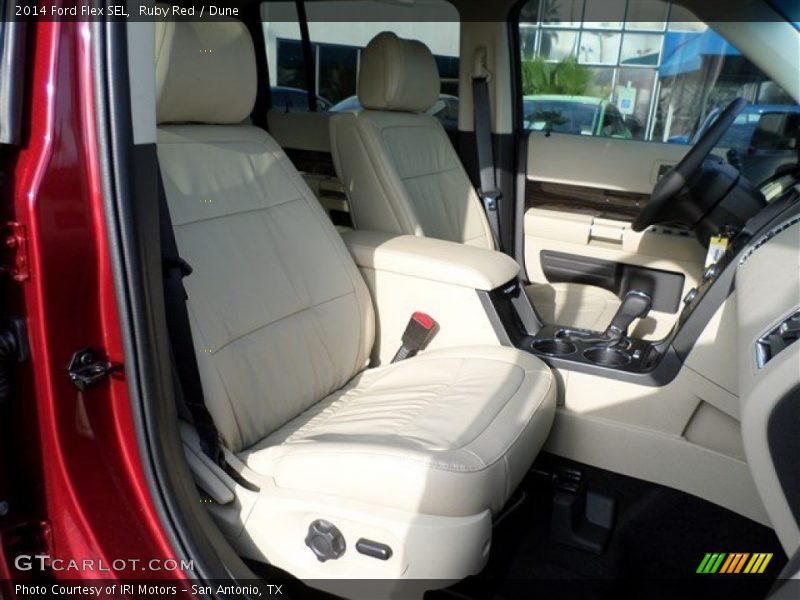 Ruby Red / Dune 2014 Ford Flex SEL