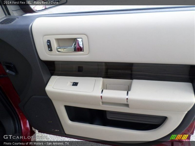Ruby Red / Dune 2014 Ford Flex SEL