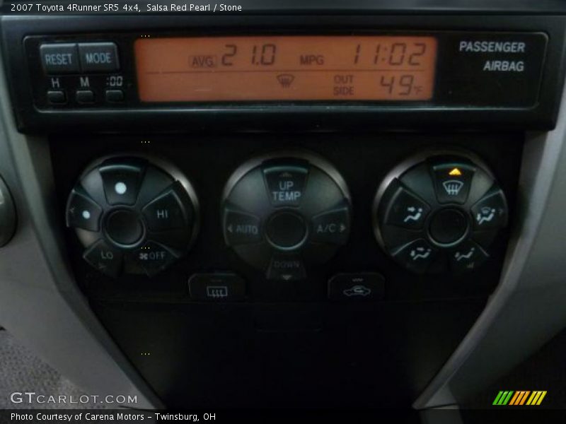 Salsa Red Pearl / Stone 2007 Toyota 4Runner SR5 4x4