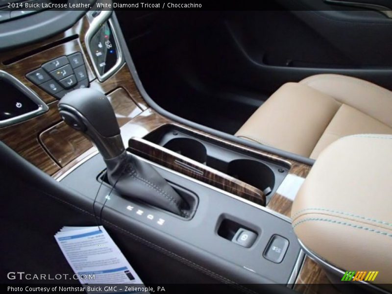 White Diamond Tricoat / Choccachino 2014 Buick LaCrosse Leather