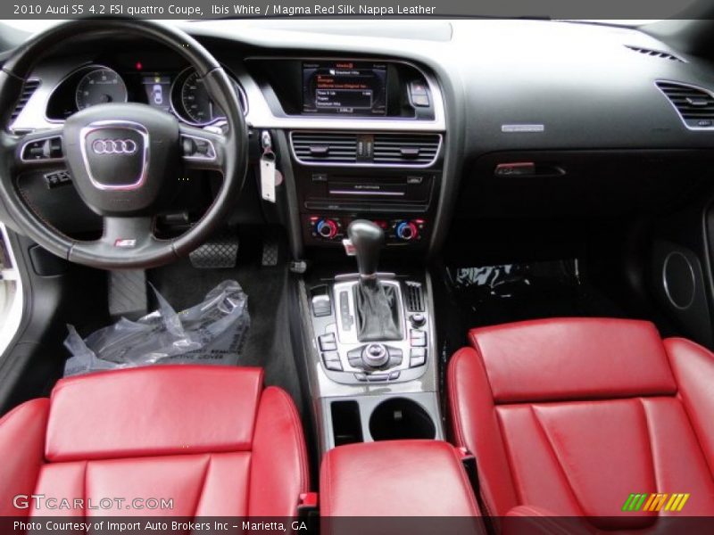 Dashboard of 2010 S5 4.2 FSI quattro Coupe